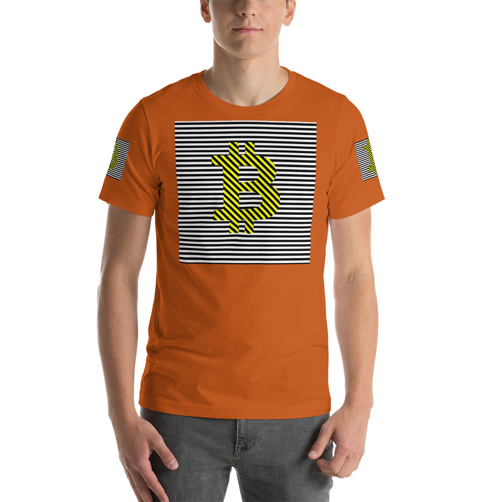 Bitcoin Abstract | Shirts & Tops | bitcoin-astract | PRINTFUL