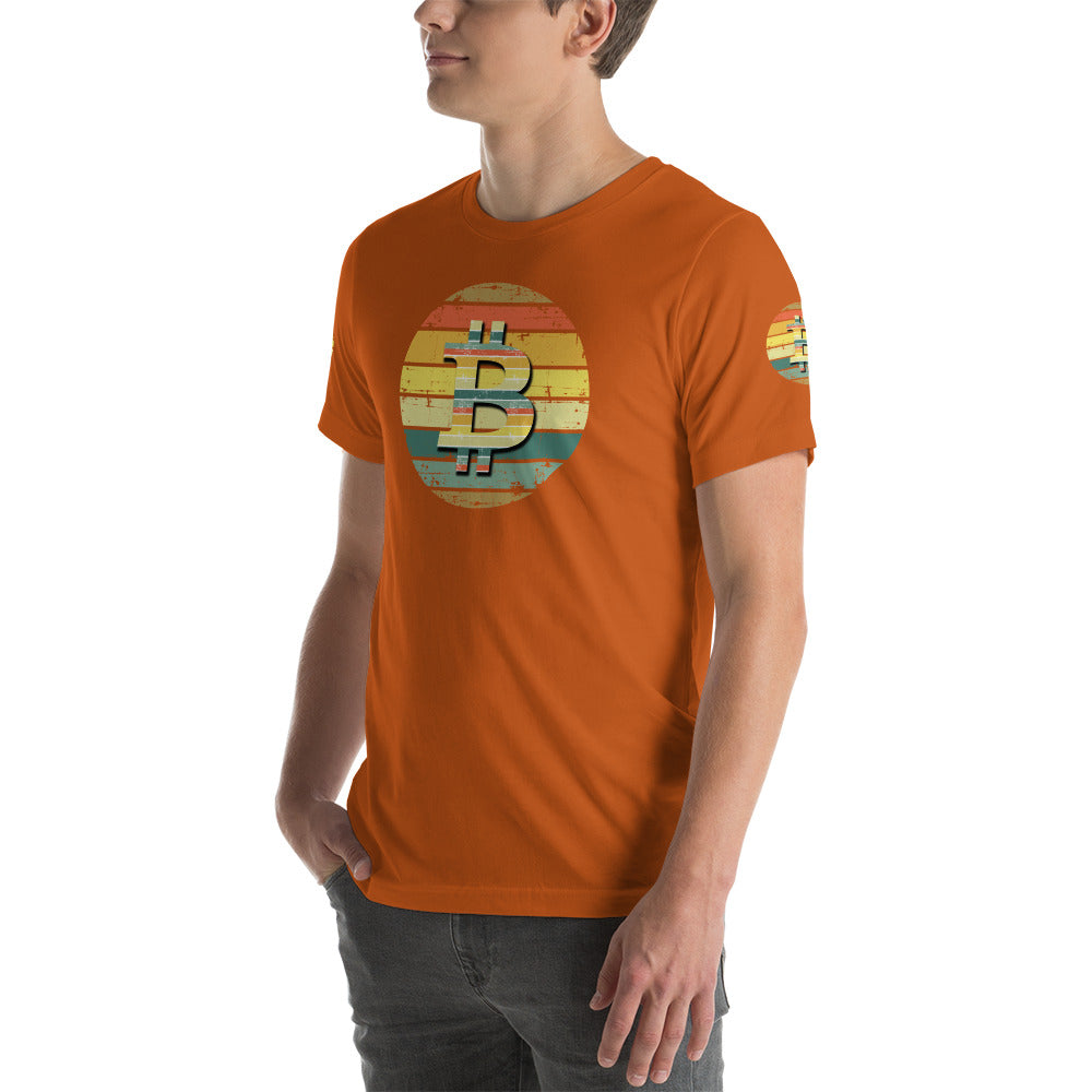 BITCOIN Sunset | Shirts & Tops | bitcoin-sunset-tee | printful