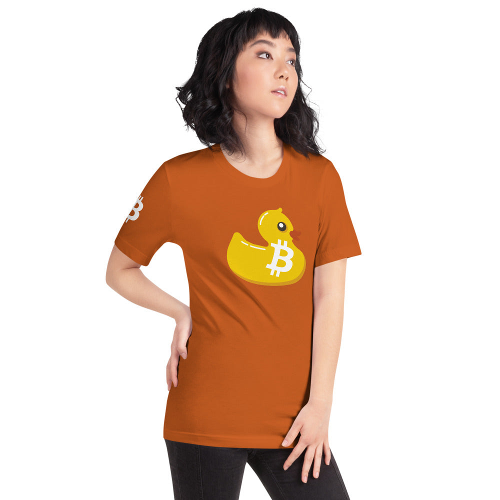 BITCOIN DUCK | Shirts & Tops | bitcoin-duck | printful