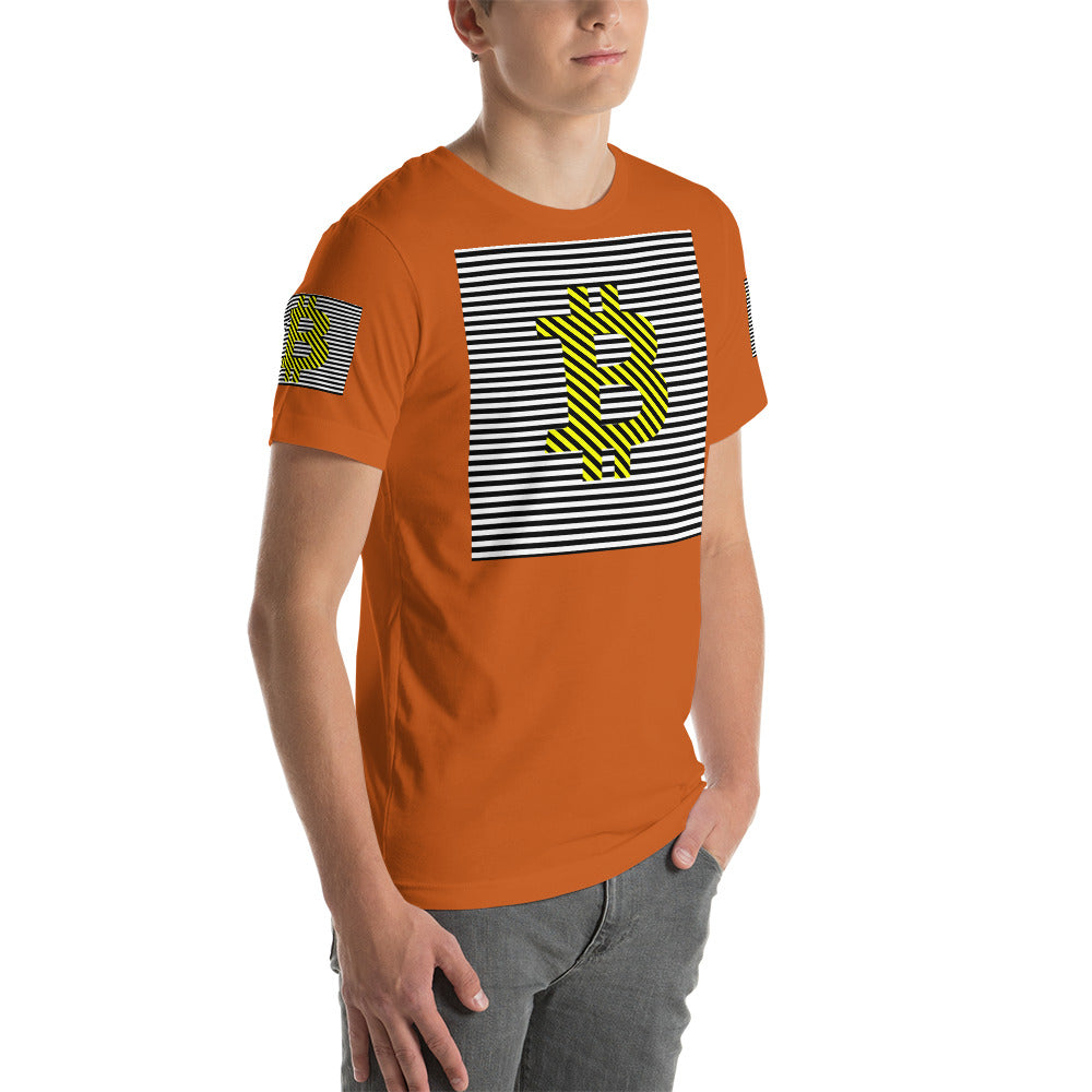 Bitcoin Abstract | Shirts & Tops | bitcoin-astract | PRINTFUL