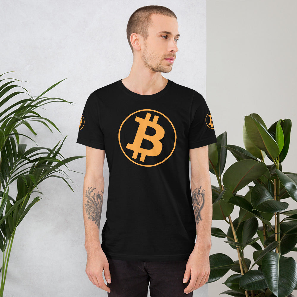 Bitcoin Circle | t shirt | bitcoin-tee | printful