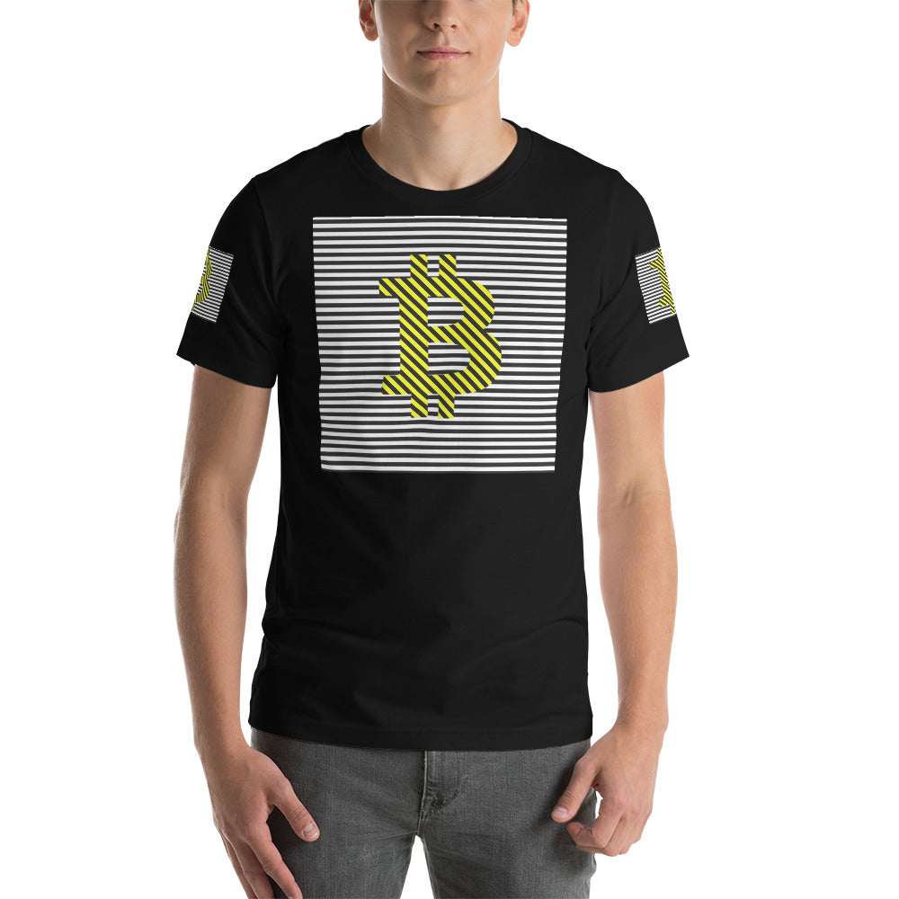 Bitcoin Abstract | Shirts & Tops | bitcoin-astract | PRINTFUL