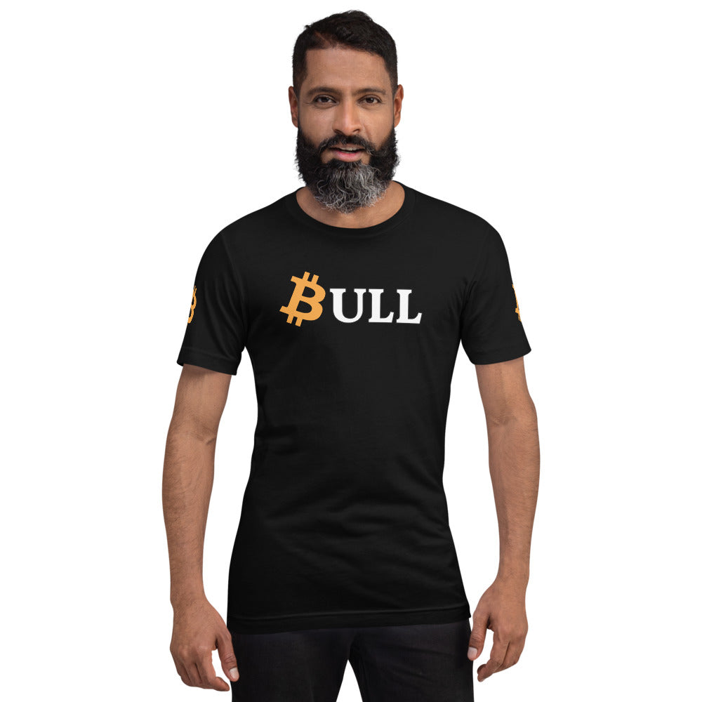 Bitcoin Bull | Shirts & Tops | bitcoin-bull-tee | printful