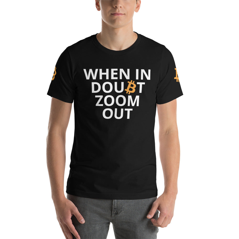 Bitcoin Zoom Out | Shirts & Tops | bitcoin-zom-out-tee | printful