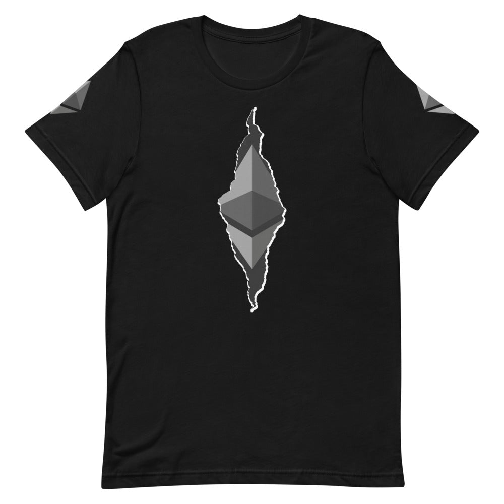 Ethereum Tear | Shirts & Tops | ethereum-tear-tee | printful
