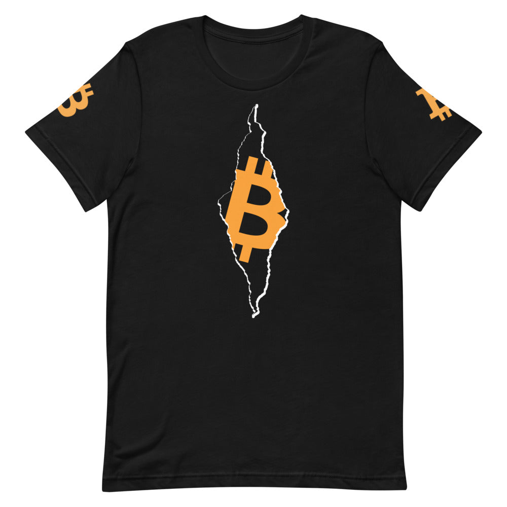 Bitcoin Tear | Shirts & Tops | bitcoin-tear-tees | printful