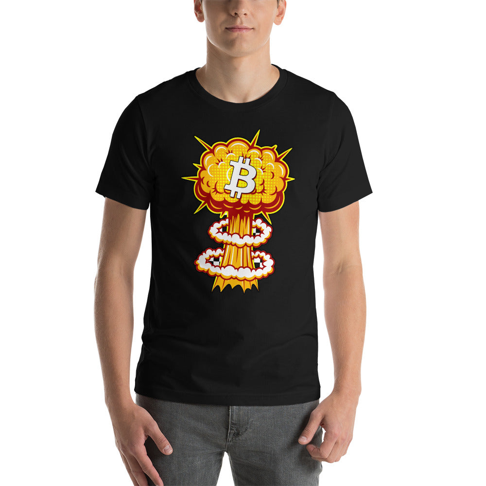 Bitcoin Boom | Shirts & Tops | bitcoin-boom-tee | printful