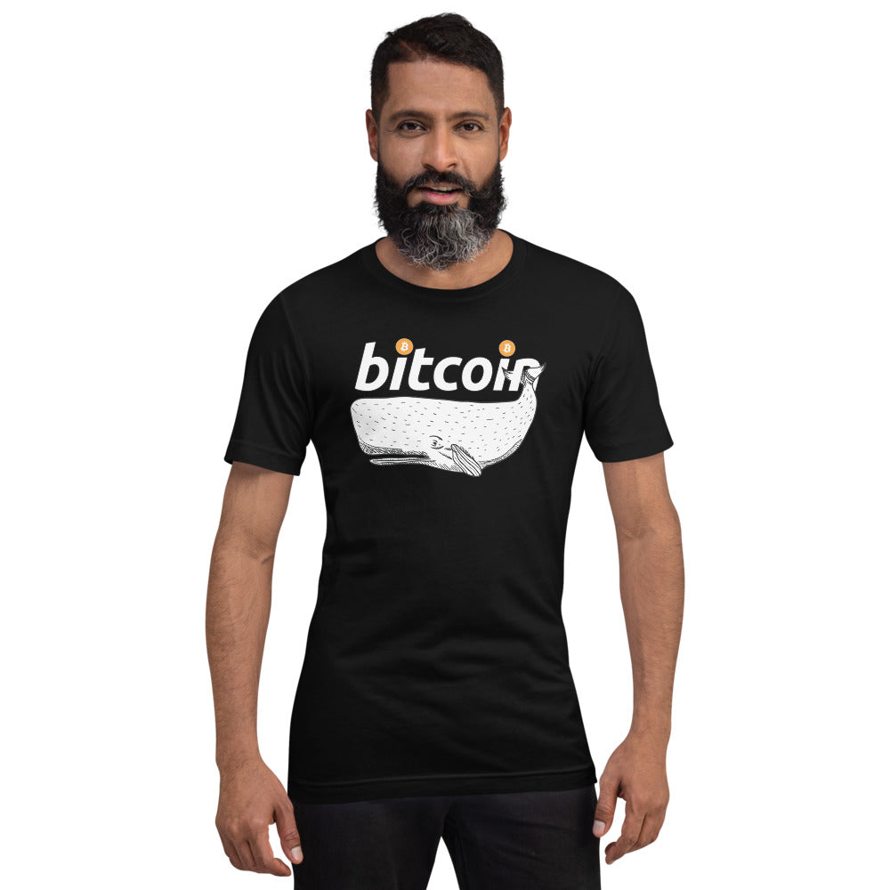 Bitcoin Whale | Shirts & Tops | bitcoin-whale-tee | printful