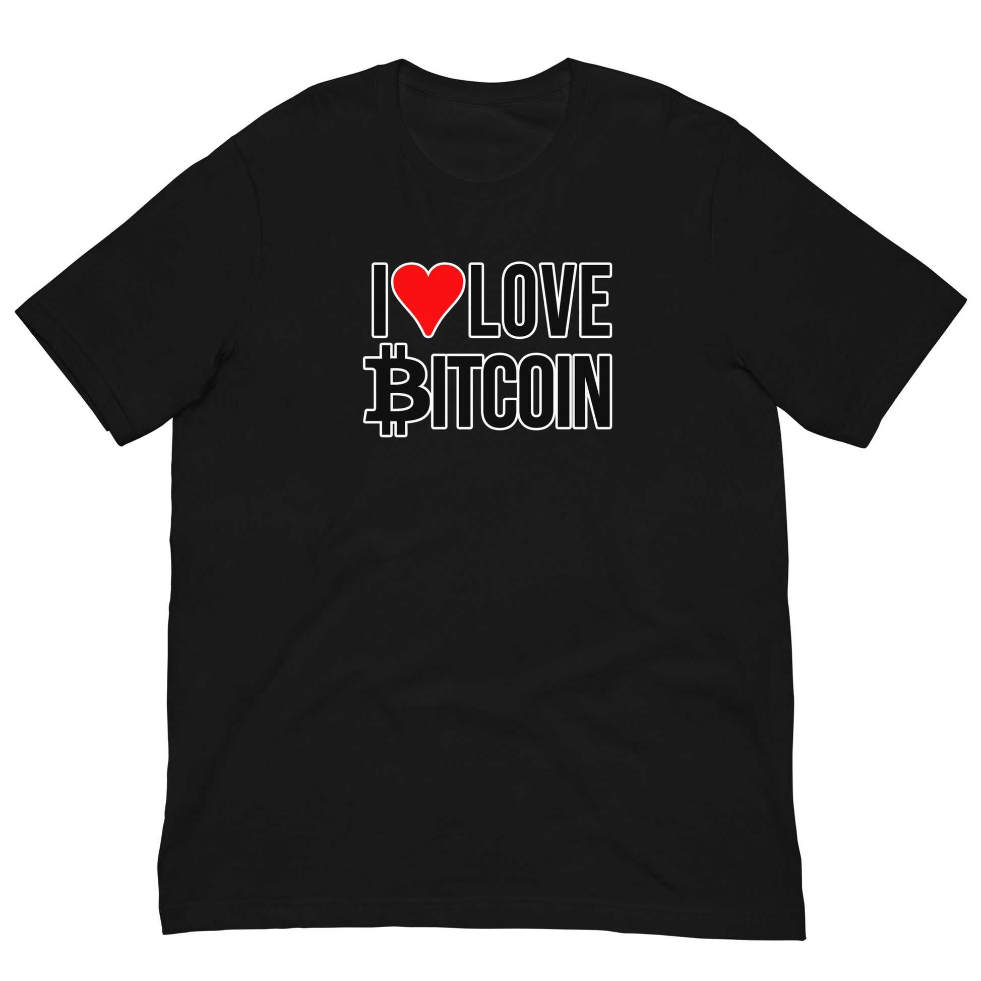 Bitcoin I love Tee printful