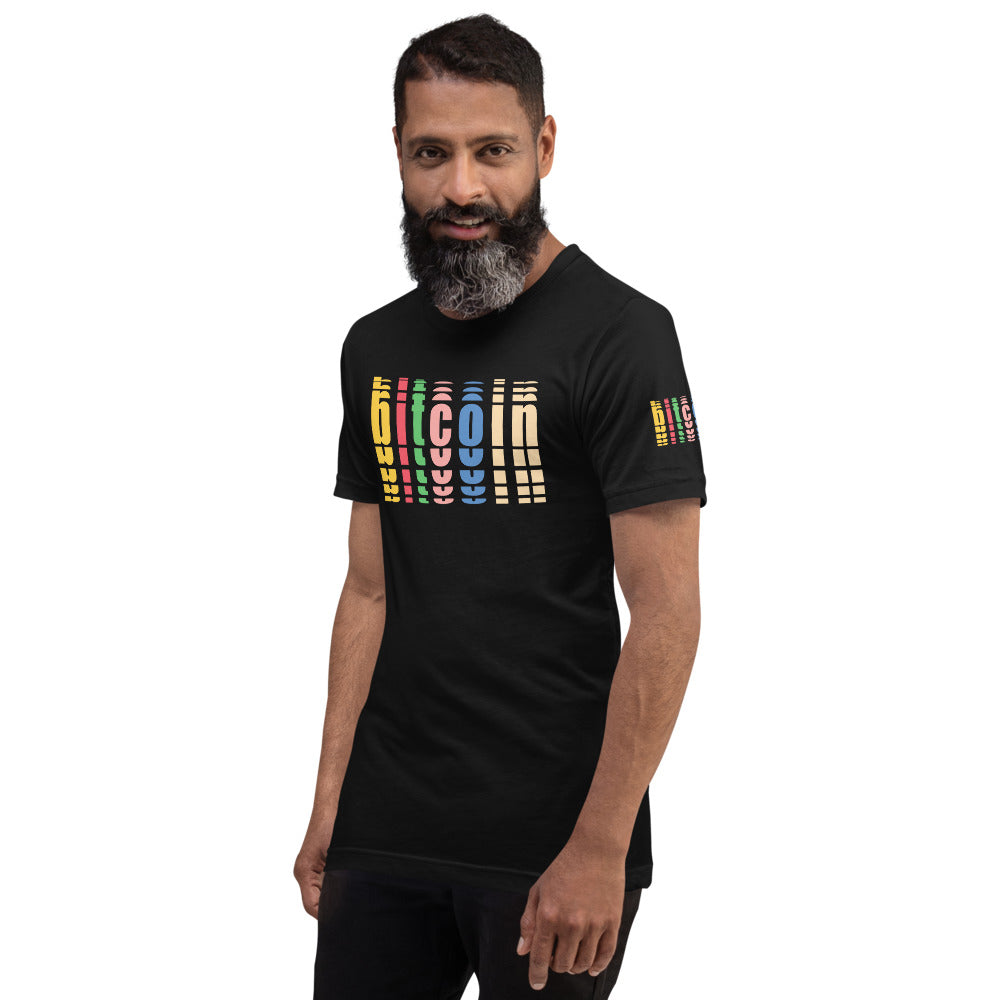 Bitcoin The Color Of Crypto | Shirts & Tops | bitcoin-the-color-of-crypto-shirt | printful