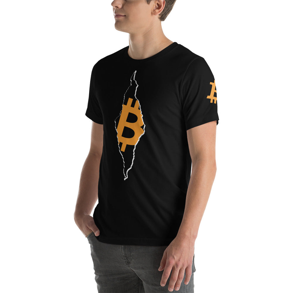 Bitcoin Tear | Shirts & Tops | bitcoin-tear-tees | printful