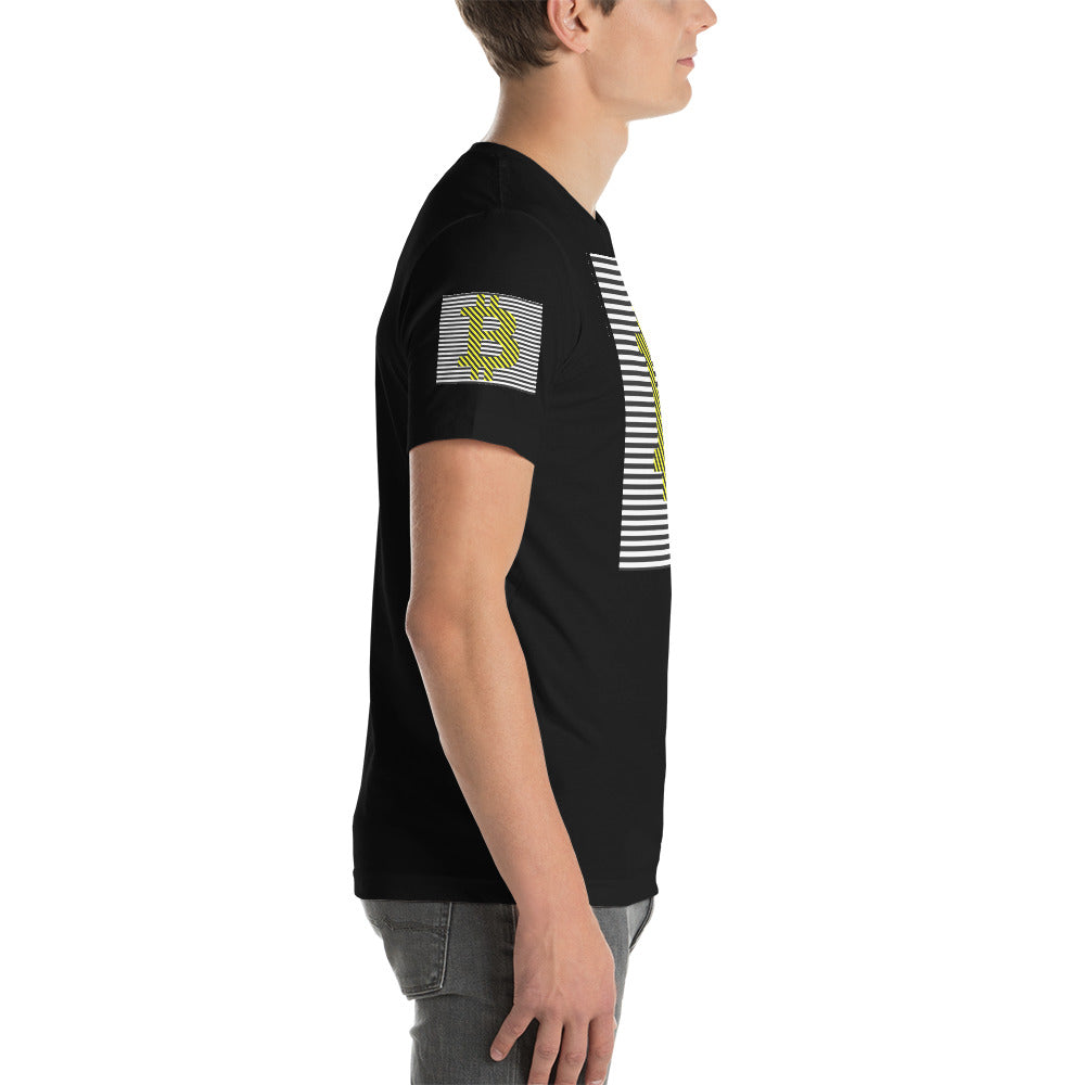 Bitcoin Abstract | Shirts & Tops | bitcoin-astract | PRINTFUL