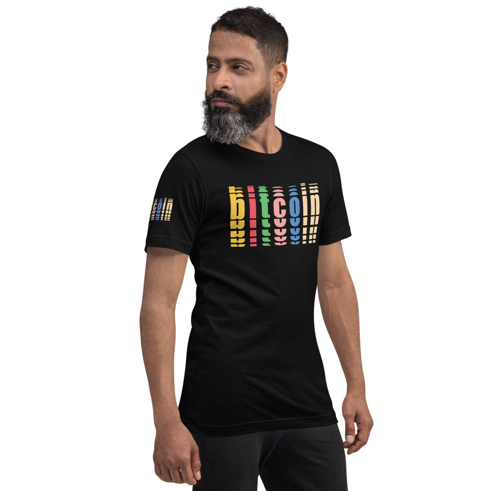 Bitcoin The Color Of Crypto | Shirts & Tops | bitcoin-the-color-of-crypto-shirt | printful