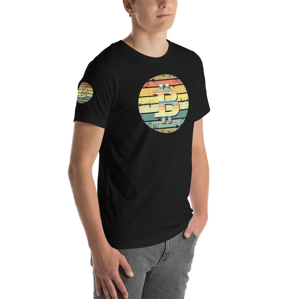 BITCOIN Sunset | Shirts & Tops | bitcoin-sunset-tee | printful