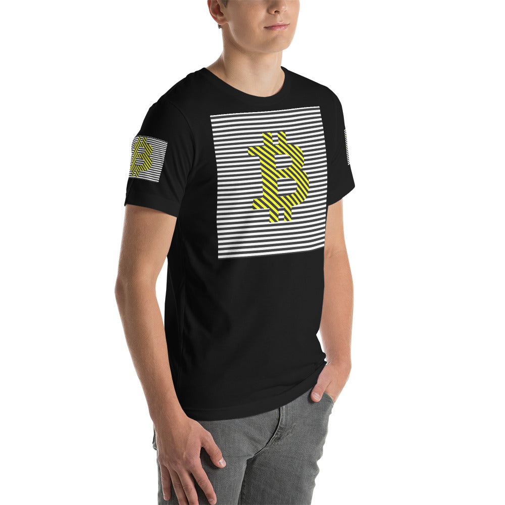 Bitcoin Abstract | Shirts & Tops | bitcoin-astract | PRINTFUL
