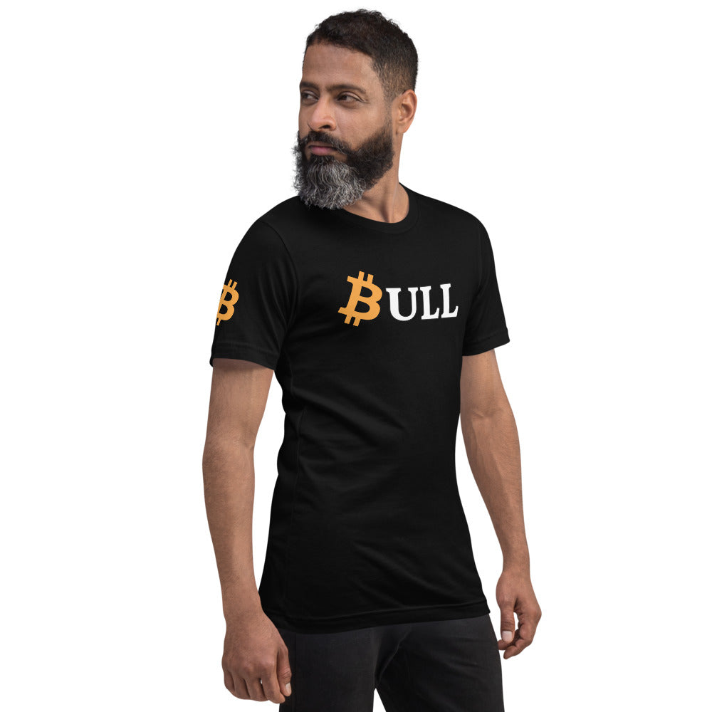 Bitcoin Bull | Shirts & Tops | bitcoin-bull-tee | printful