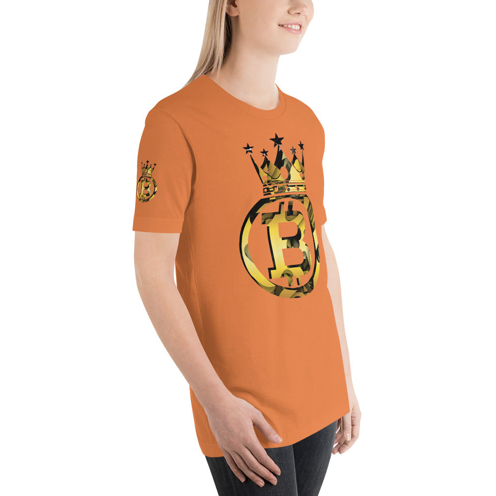 Bitcoin Royal | Shirts & Tops | bitcoin-royal-tee | printful