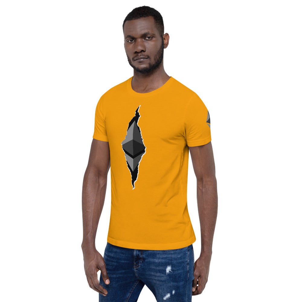 Ethereum Tear | Shirts & Tops | ethereum-tear-tee | printful