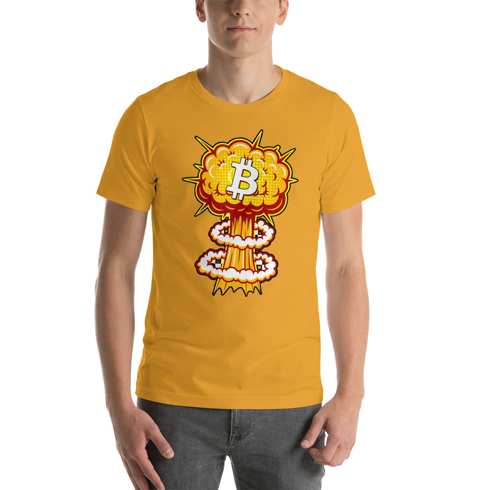 Bitcoin Boom | Shirts & Tops | bitcoin-boom-tee | printful