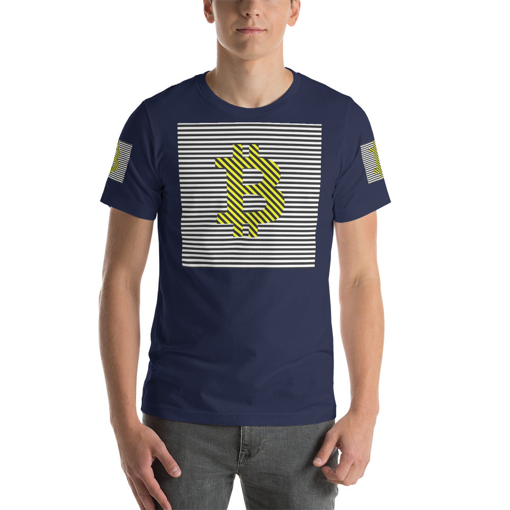 Bitcoin Abstract | Shirts & Tops | bitcoin-astract | PRINTFUL