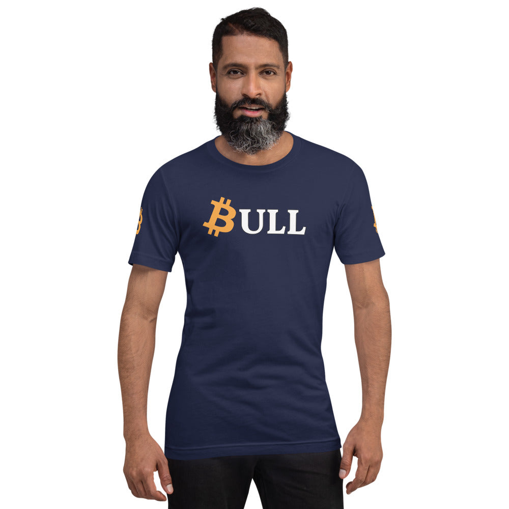 Bitcoin Bull | Shirts & Tops | bitcoin-bull-tee | printful