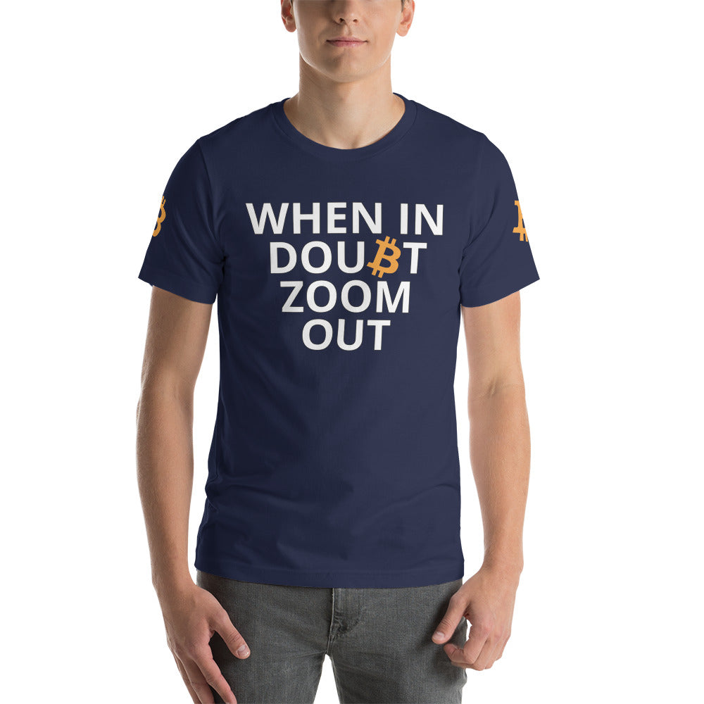 Bitcoin Zoom Out | Shirts & Tops | bitcoin-zom-out-tee | printful