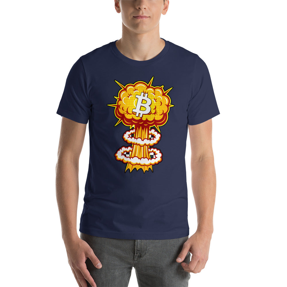 Bitcoin Boom | Shirts & Tops | bitcoin-boom-tee | printful
