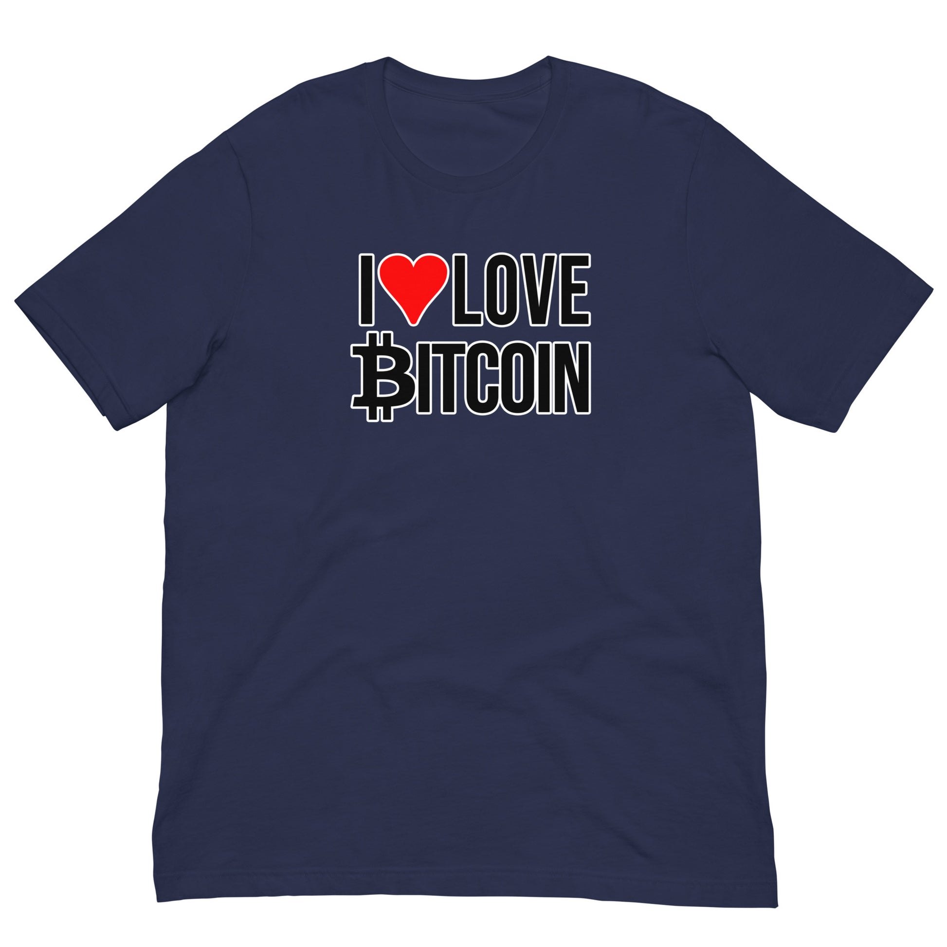 Bitcoin I love Tee printful