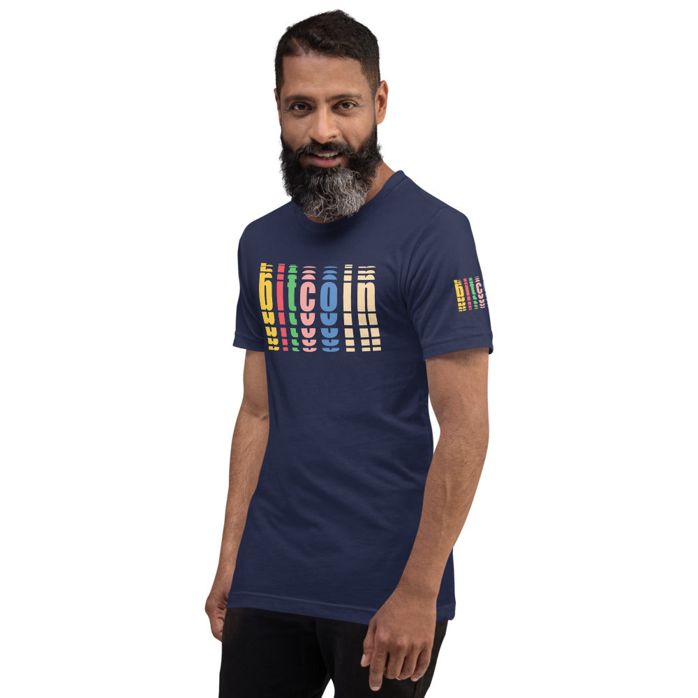 Bitcoin The Color Of Crypto | Shirts & Tops | bitcoin-the-color-of-crypto-shirt | printful