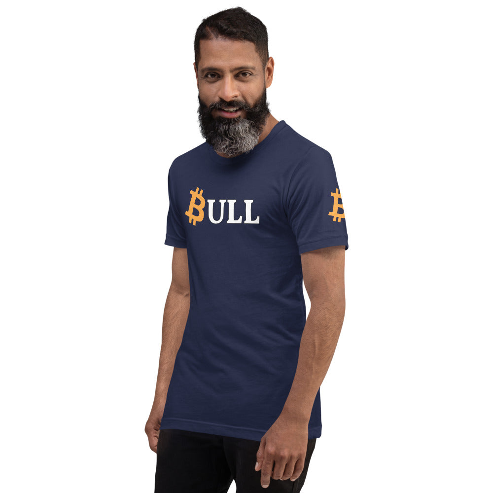Bitcoin Bull | Shirts & Tops | bitcoin-bull-tee | printful
