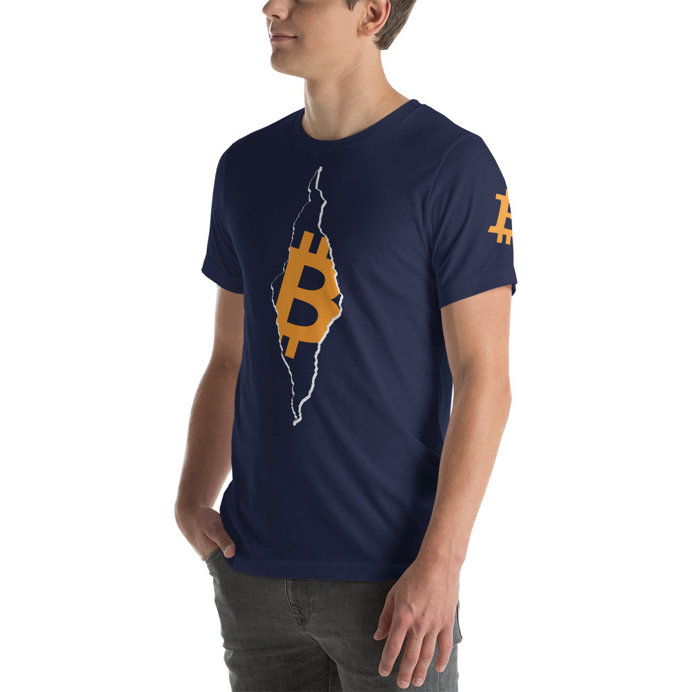 Bitcoin Tear | Shirts & Tops | bitcoin-tear-tees | printful