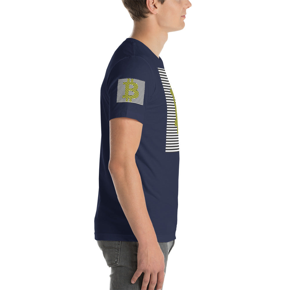 Bitcoin Abstract | Shirts & Tops | bitcoin-astract | PRINTFUL