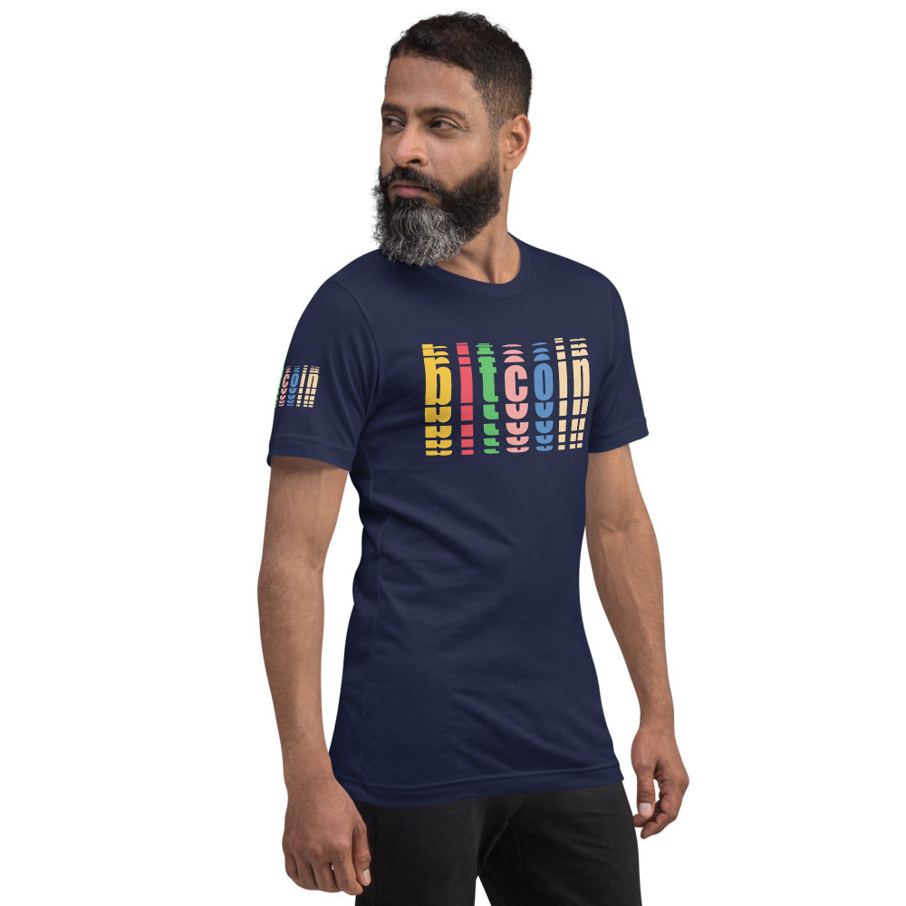Bitcoin The Color Of Crypto | Shirts & Tops | bitcoin-the-color-of-crypto-shirt | printful