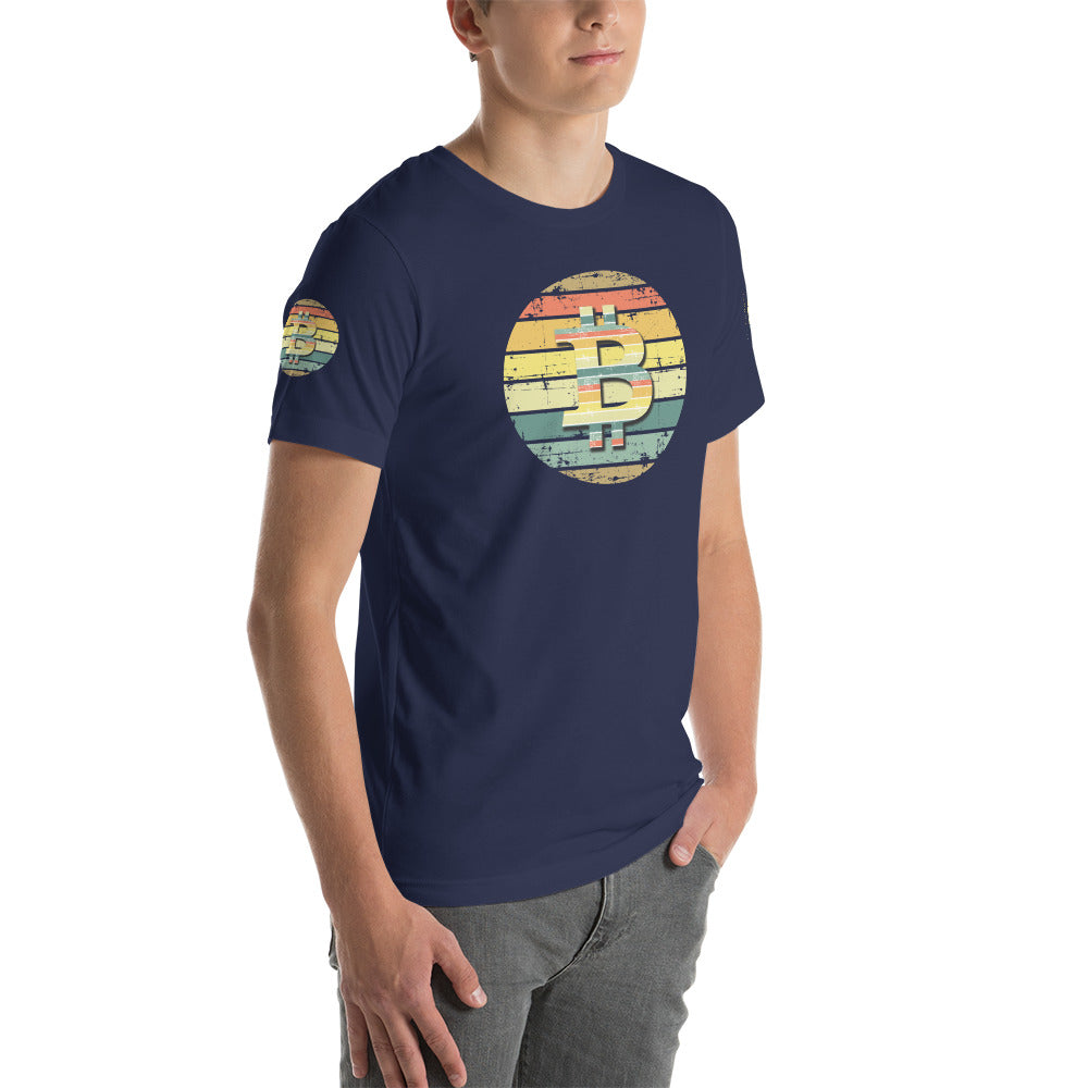 BITCOIN Sunset | Shirts & Tops | bitcoin-sunset-tee | printful