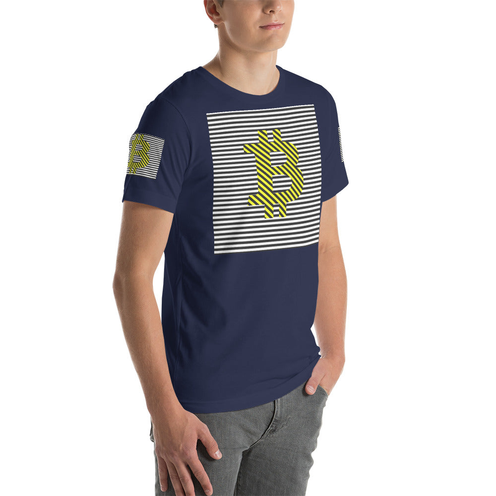 Bitcoin Abstract | Shirts & Tops | bitcoin-astract | PRINTFUL