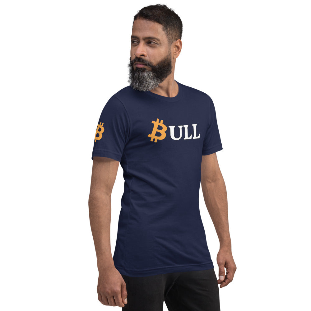 Bitcoin Bull | Shirts & Tops | bitcoin-bull-tee | printful