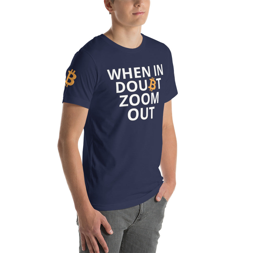 Bitcoin Zoom Out | Shirts & Tops | bitcoin-zom-out-tee | printful