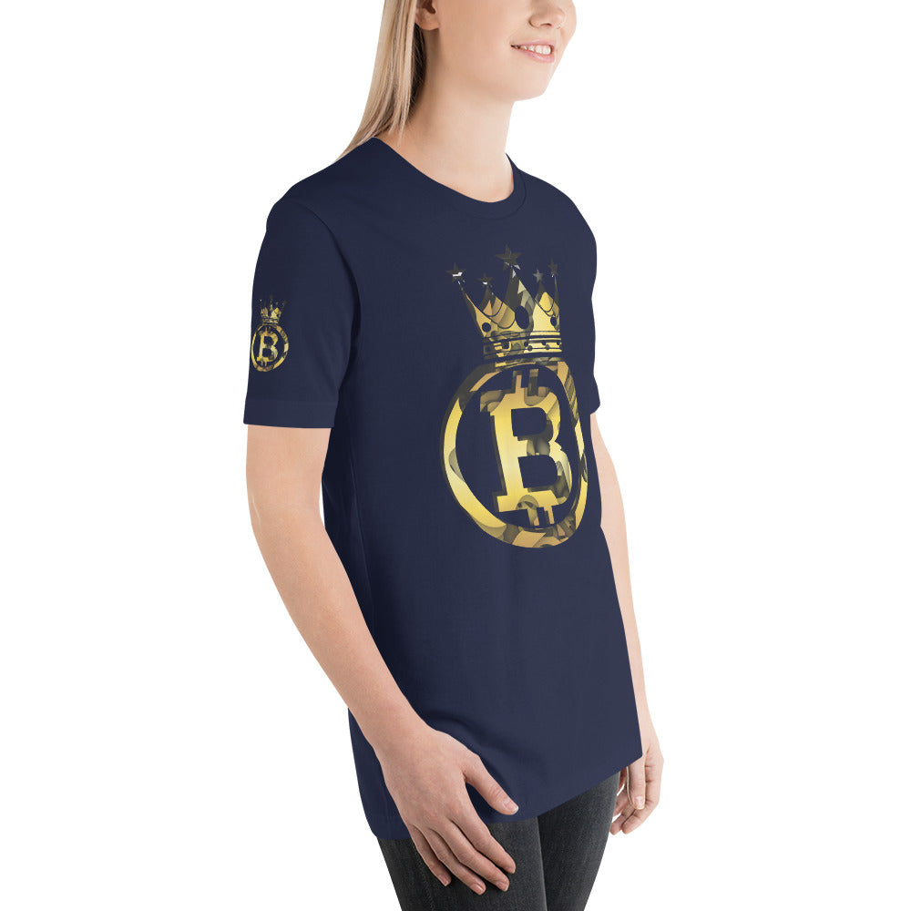 Bitcoin Royal | Shirts & Tops | bitcoin-royal-tee | printful