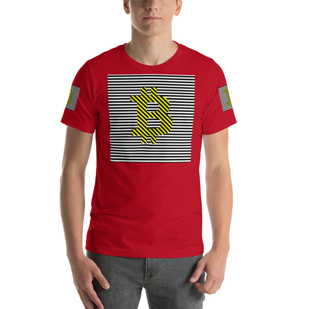 Bitcoin Abstract | Shirts & Tops | bitcoin-astract | PRINTFUL