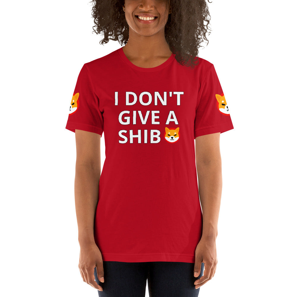 I Don't Give a Shib | Shirts & Tops | i-dont-give-a-shib-tees | printful