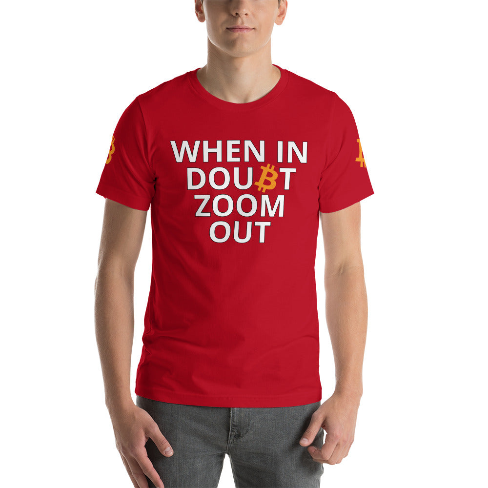 Bitcoin Zoom Out | Shirts & Tops | bitcoin-zom-out-tee | printful