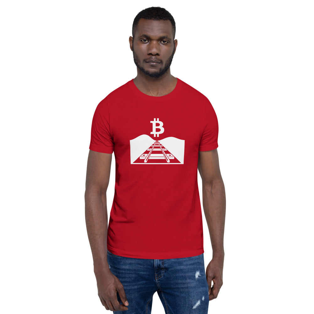 Bitcoin Train | Shirts & Tops | bitcoin-train-tee | printful