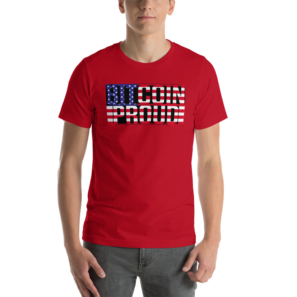 Bitcoin American Proud Flag | Shirts & Tops | bitcoin-american-proud-flag-tee | In-N-Out Crypto