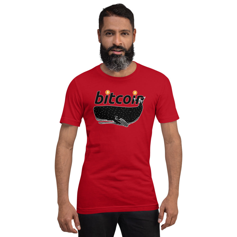 Bitcoin Whale | Shirts & Tops | bitcoin-whale-tee | printful
