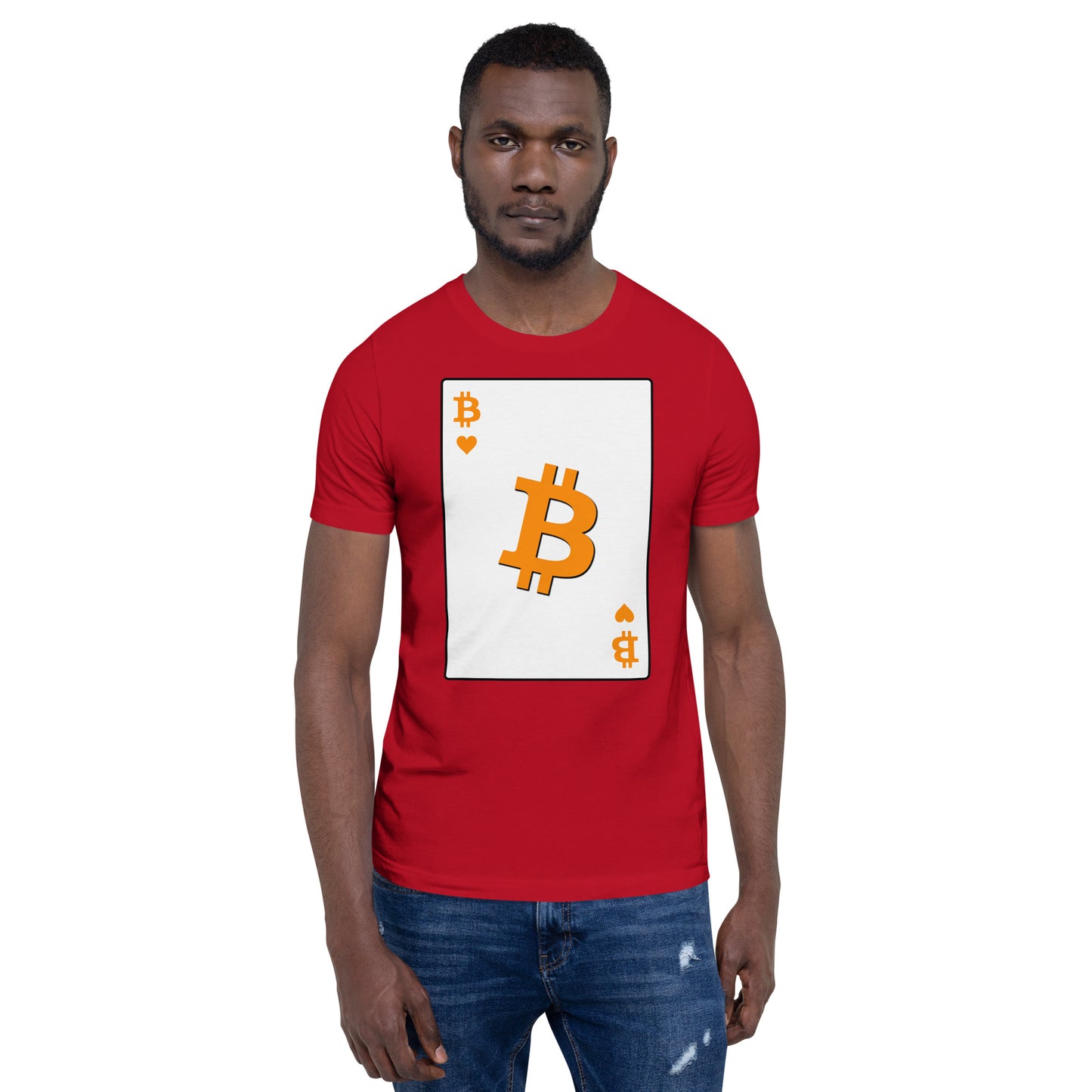 Bitcoin Ace | Shirts & Tops | bitcoin-ace-tee | printful