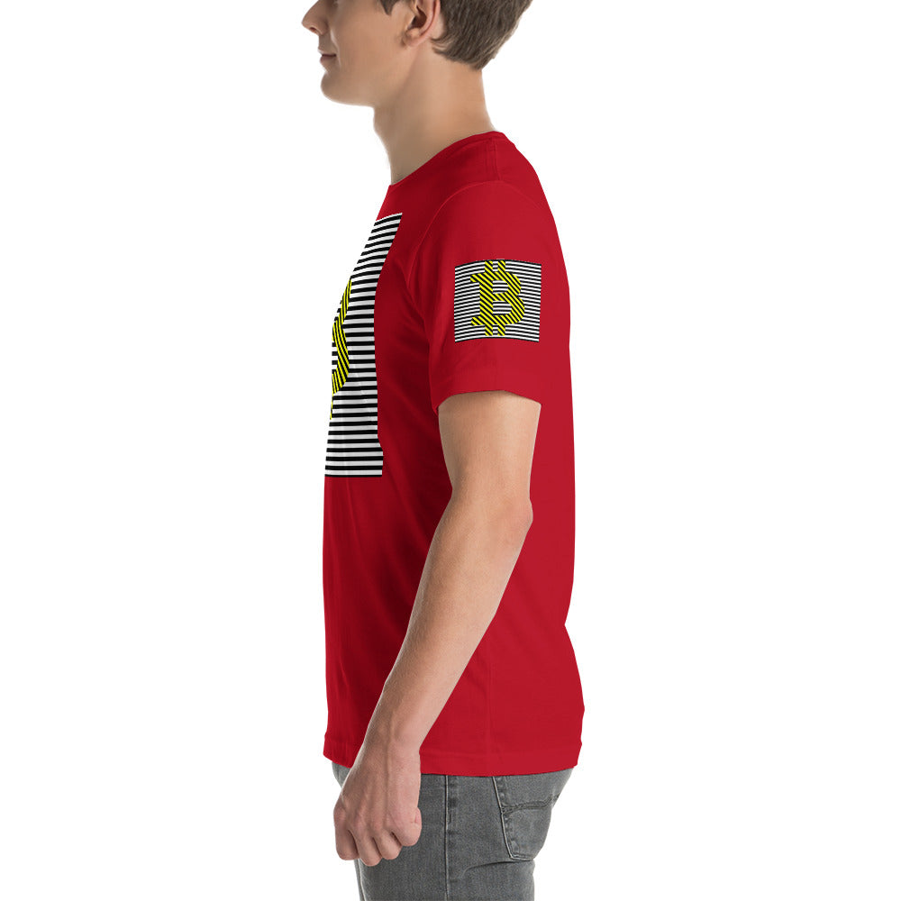 Bitcoin Abstract | Shirts & Tops | bitcoin-astract | PRINTFUL
