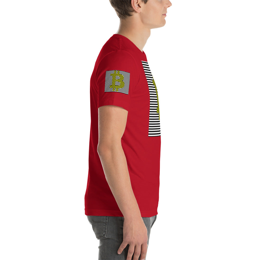 Bitcoin Abstract | Shirts & Tops | bitcoin-astract | PRINTFUL