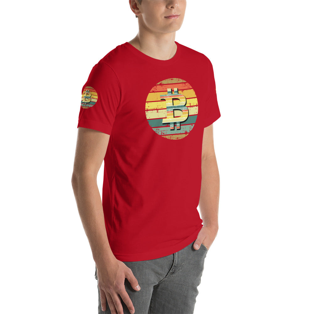BITCOIN Sunset | Shirts & Tops | bitcoin-sunset-tee | printful