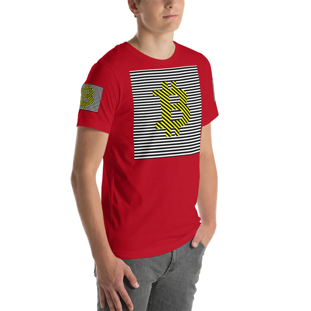 Bitcoin Abstract | Shirts & Tops | bitcoin-astract | PRINTFUL