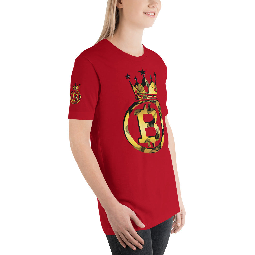 Bitcoin Royal | Shirts & Tops | bitcoin-royal-tee | printful